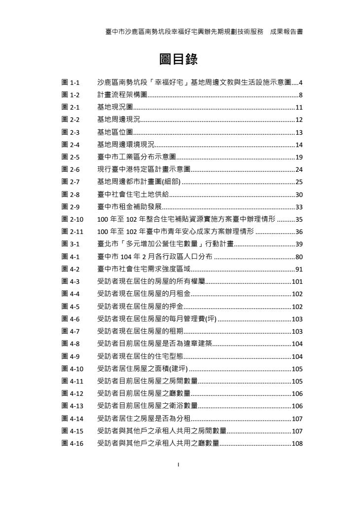 103幸福好宅-沙鹿區南勢段報告書