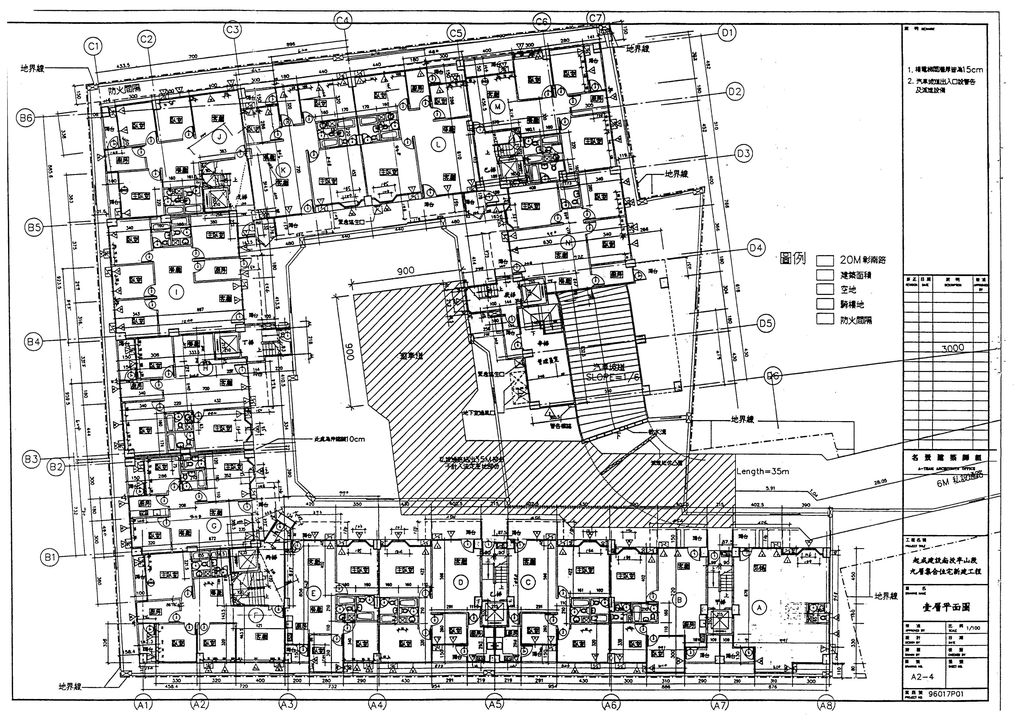 南投縣86年度獎勵投資興建國民住宅「首席國宅」社區變更設計案