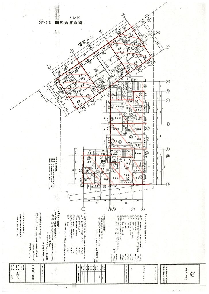 台南縣85年度獎勵投資興建國民住宅「喬英」社區71戶變更設計案