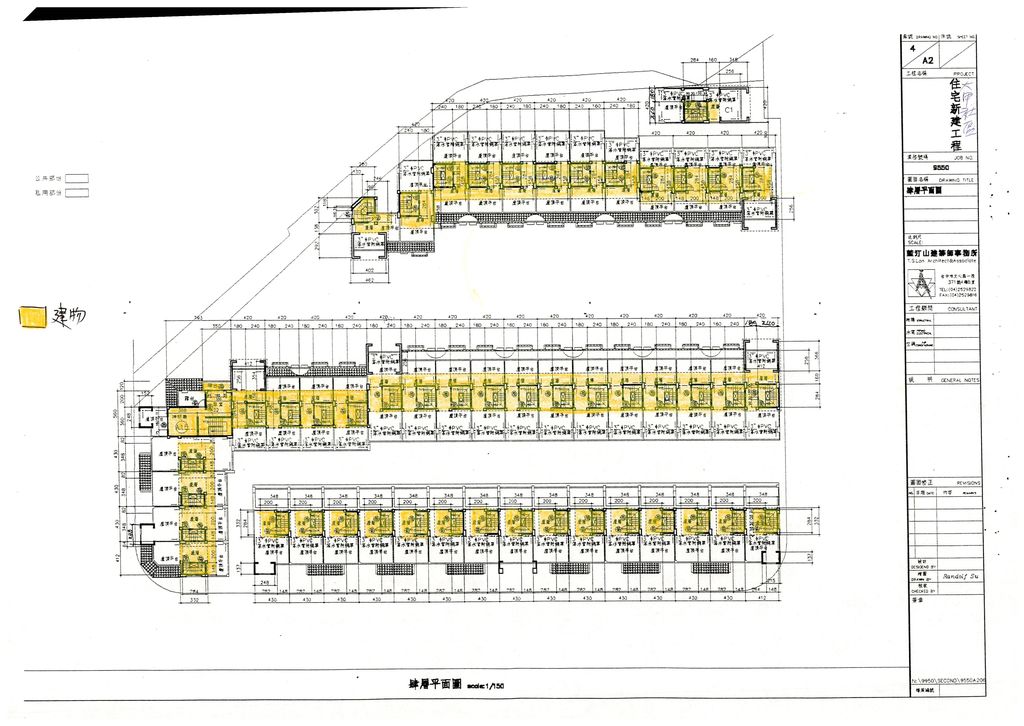 台中縣88年度獎勵投資興建國民住宅「大甲」社區變更設計案