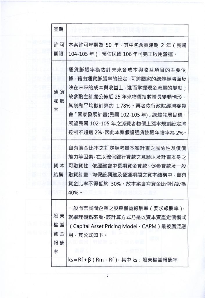 大龍社區及市場拆除重建案先期評估及規劃 - 附冊：政策補助及民間參與投資財務分析